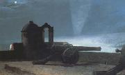 Winslow Homer Searchlight on Harbor Entrance (mk43) oil